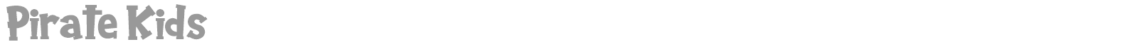 Pirate Kids font preview